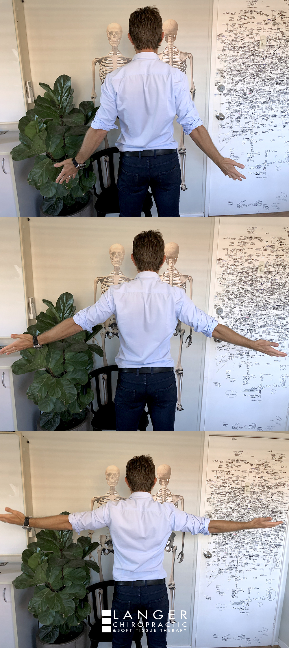 rhomboid stretch | Langer Chiropractor Subiaco Perth